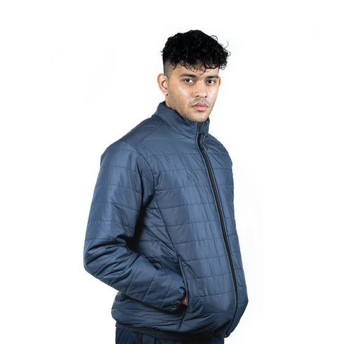 Full Sleeves Puffer Jacket (Navy)